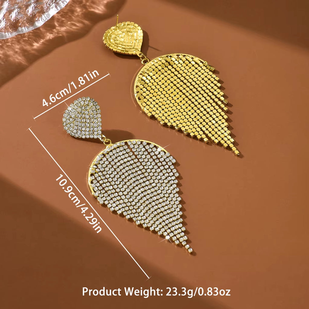 Ladies' Fashionable Tassel Earrings and Jewelry Are Suitable for Dates, Parties, Festivals, and Gifts