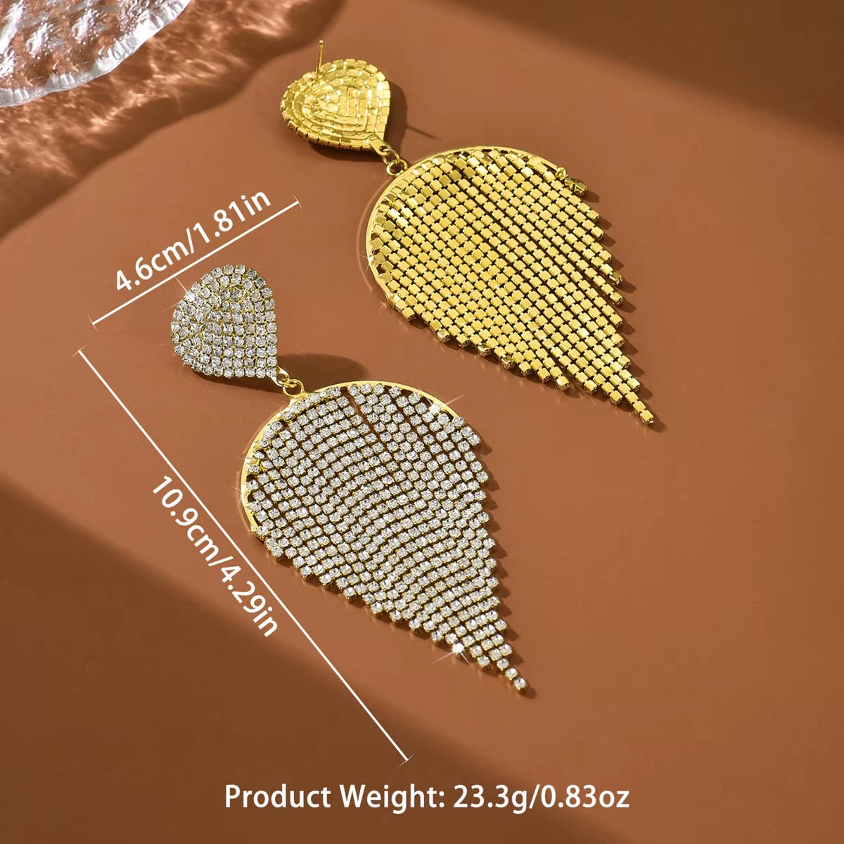 Ladies' Fashionable Tassel Earrings and Jewelry Are Suitable for Dates, Parties, Festivals, and Gifts