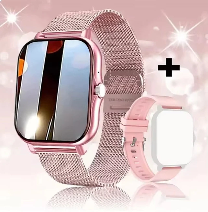 2025 Smart Watch Answer Make Call Message Preview Sport Mode DIY Dial Sleep Monitor Smart Watch for Men Women Gifts