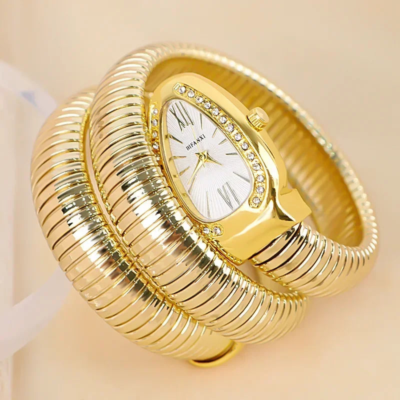 Montre à quartz de luxe pour femme de haute qualité