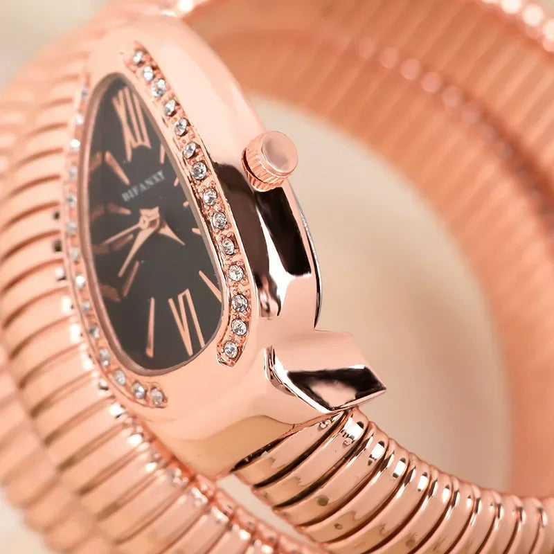 Montre à quartz de luxe pour femme de haute qualité