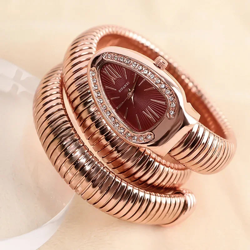 Montre à quartz de luxe pour femme de haute qualité