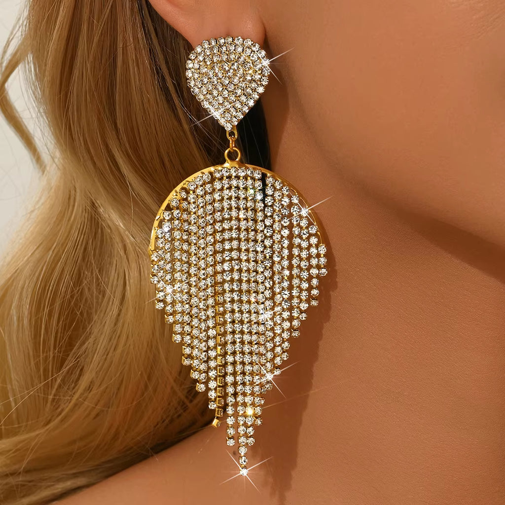 Ladies' Fashionable Tassel Earrings and Jewelry Are Suitable for Dates, Parties, Festivals, and Gifts