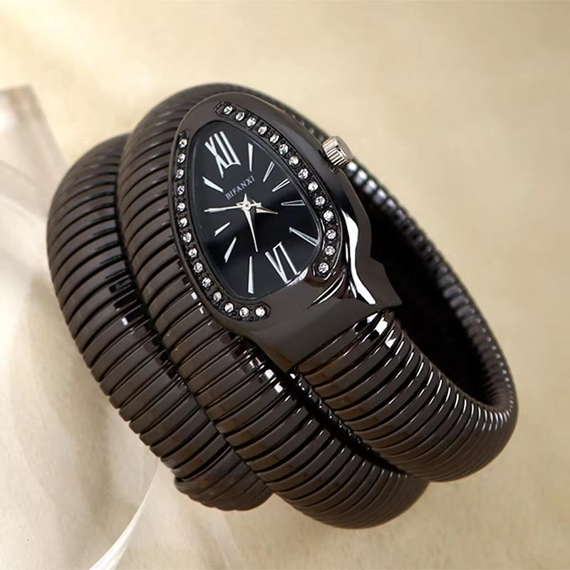 High-Quality Luxury Women Quartz Watch Bracelet Stainless Steel Wristwatch Fashion Gold Ladies Watches Clock Relógio Feminino
